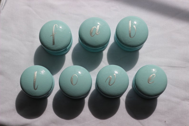 Unique painted knobs hand painted furniture door knob Etsy