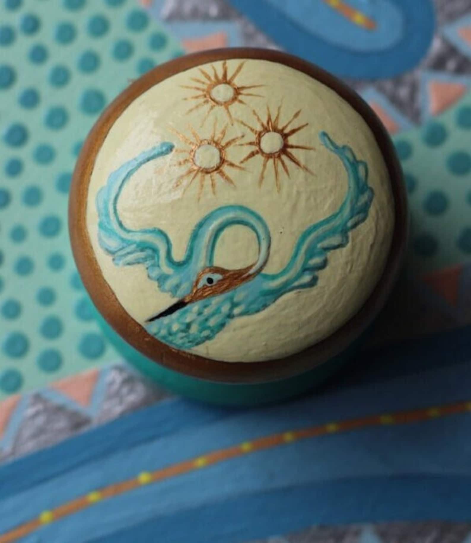 Knobs for Dressers Dresser Knob Unique Painted Knob Etsy