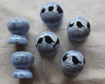 Knobs, Handles & Pulls, Bird Knob, Replacement Knob For Upcycling Wood Chest Of Drawers, IKEA HACK, Transform Basic Furniture Into Painted.