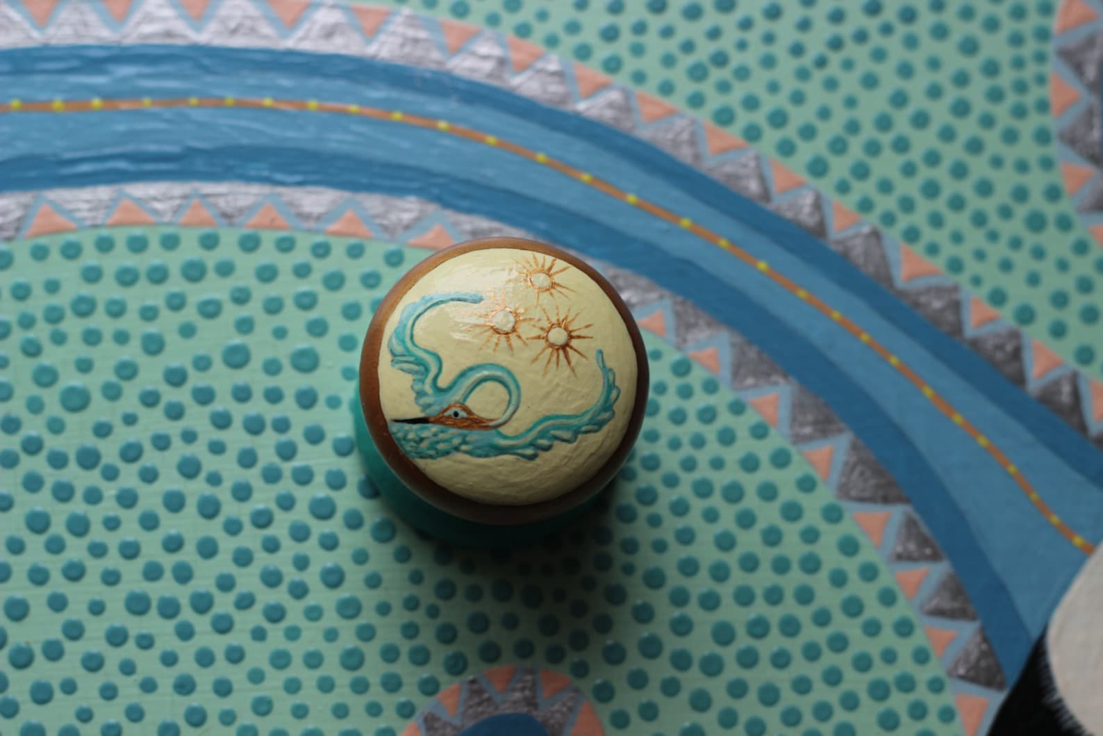 Knobs for Dressers Dresser Knob Unique Painted Knob Etsy