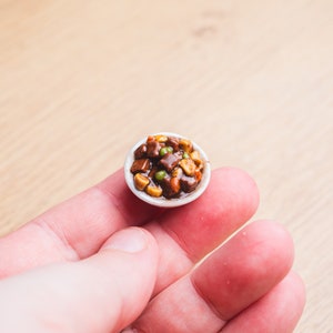 Miniature Food Soups Stews Chili Week Dollhouse 365MiniFoodProject