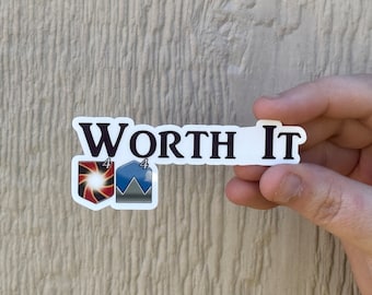 Final Fantasy 14 FFXIV Vuln Stack Damage Up Humor 3" Sticker