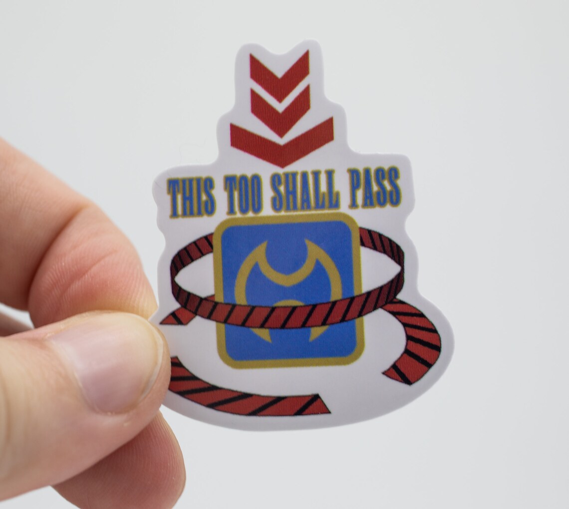 Final Fantasy FFXIV FF14 Tank Buster Sticker 2 Etsy