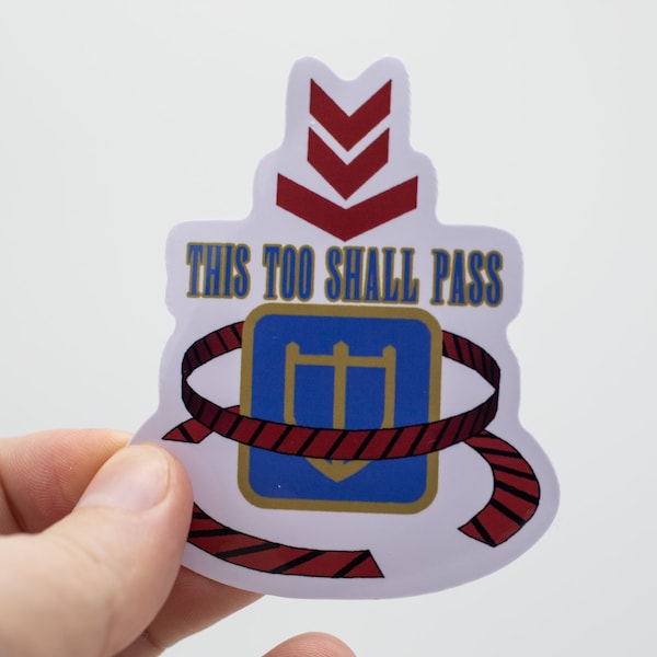 Final Fantasy FFXIV FF14 Tank Buster Sticker 3"