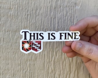 Final Fantasy 14 FFXIV Vuln Sleep Stack 3" Sticker