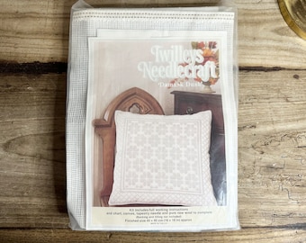 Vintage Twilleys Needlecraft ‘Damask Dusk’ Tapestry Cushion Kit