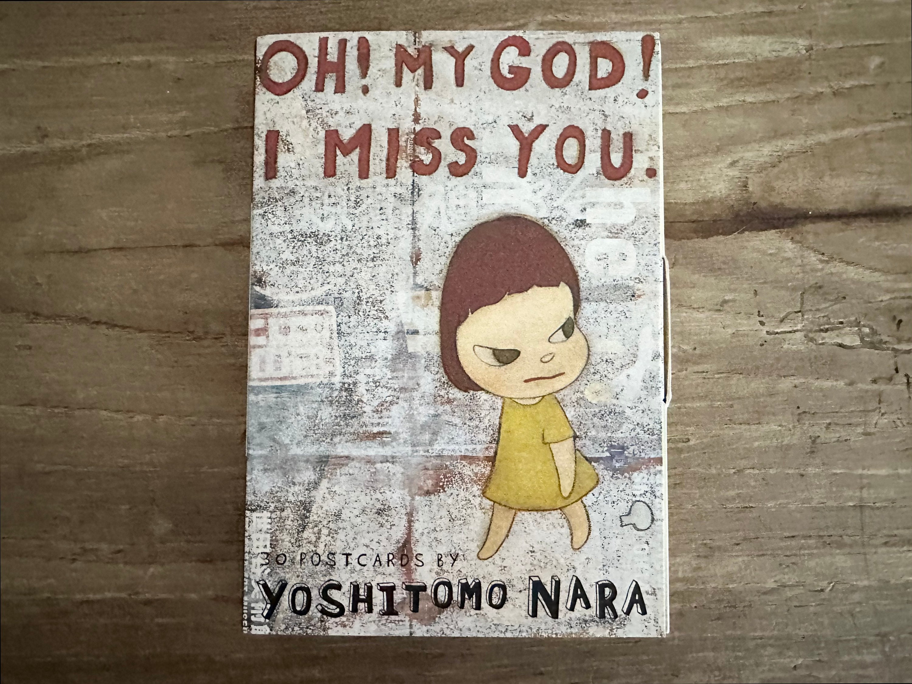 Oh! My God! I Miss You: 30 Postcards by Yoshitomo Nara Complete