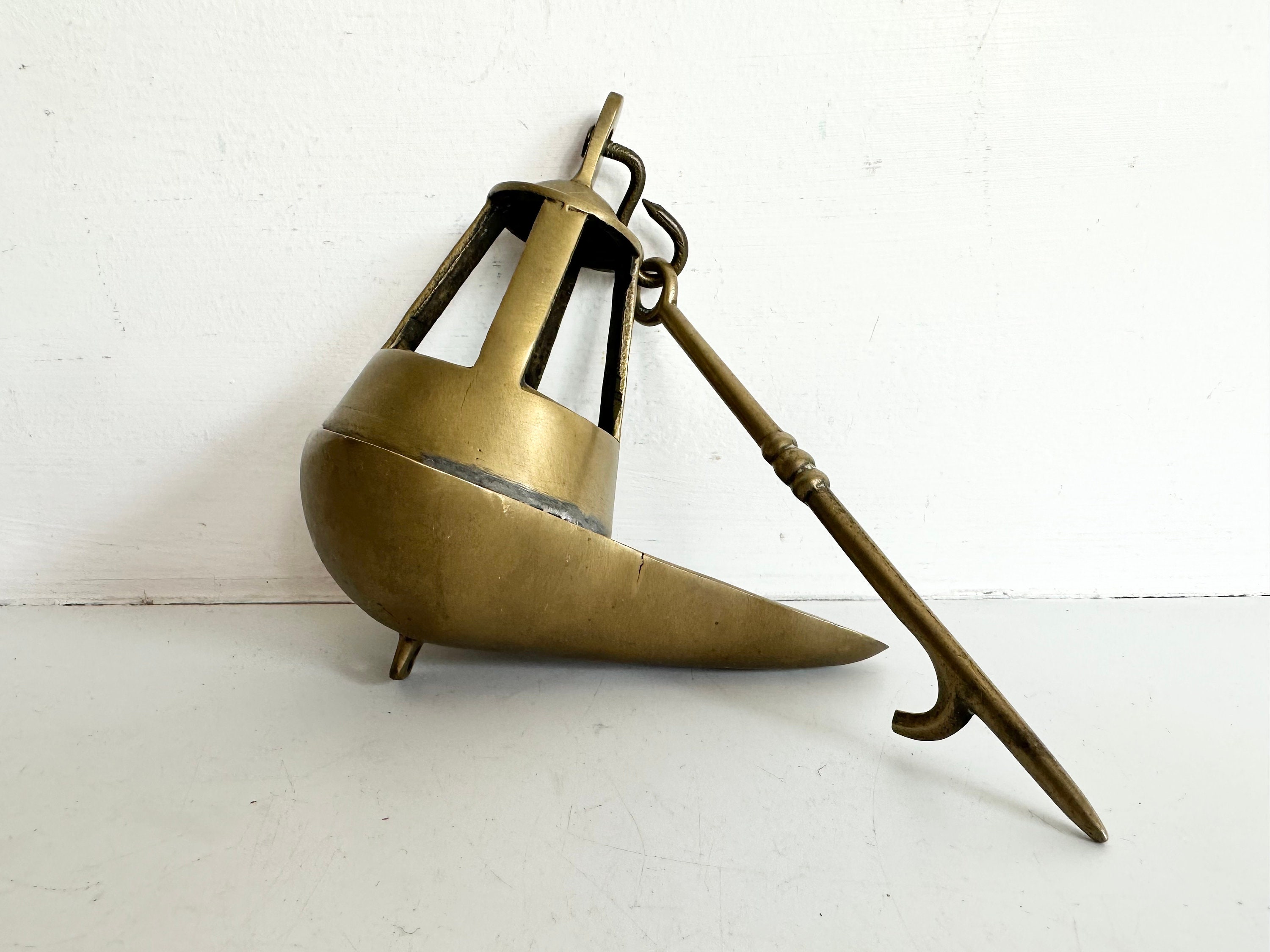 博物館級】アンティーク 中世 イスラム ブロンズ オイルランプ 博物館