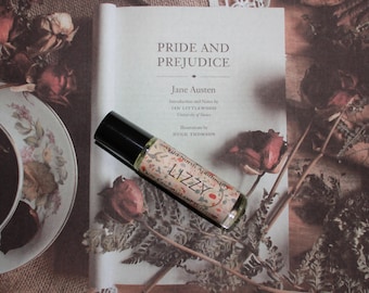 Lizzy Perfume: Honeyed Wildflowers, Pride and Prejudice Inspired - Vegan Artisan Cruelty-Free
