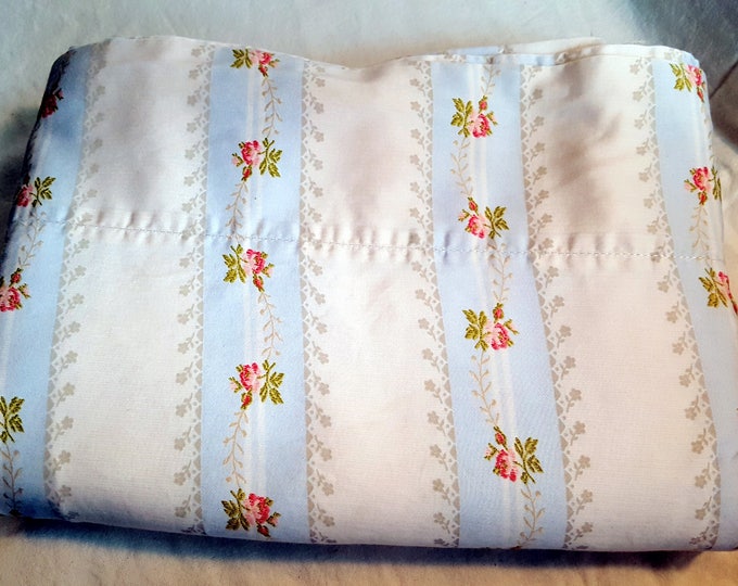 Sheet Flat / King RALPH LAUREN / Wentworth Wisteria / Blue Stripes