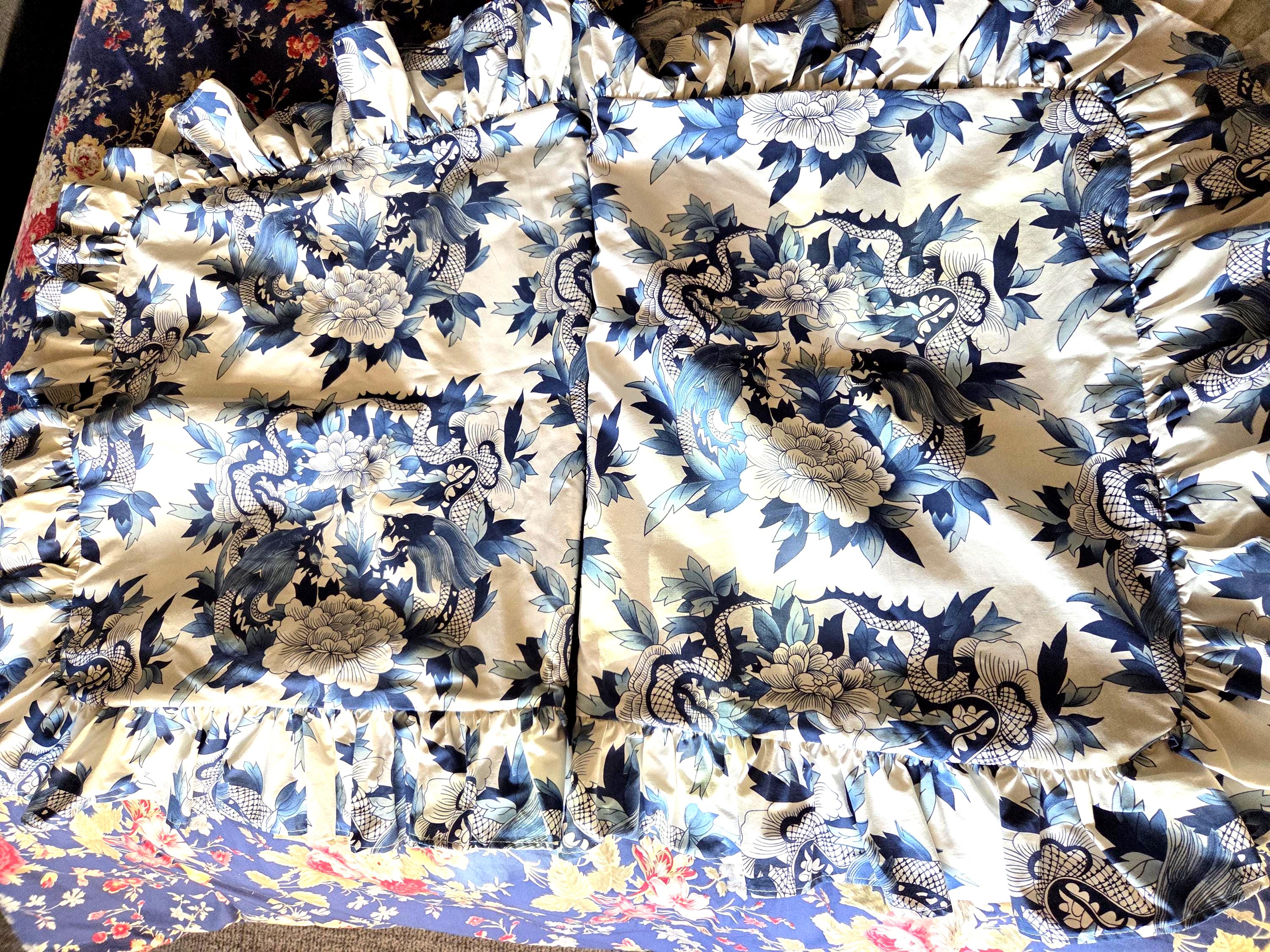 Ralph Lauren Ruffle Pillow Shams - Etsy