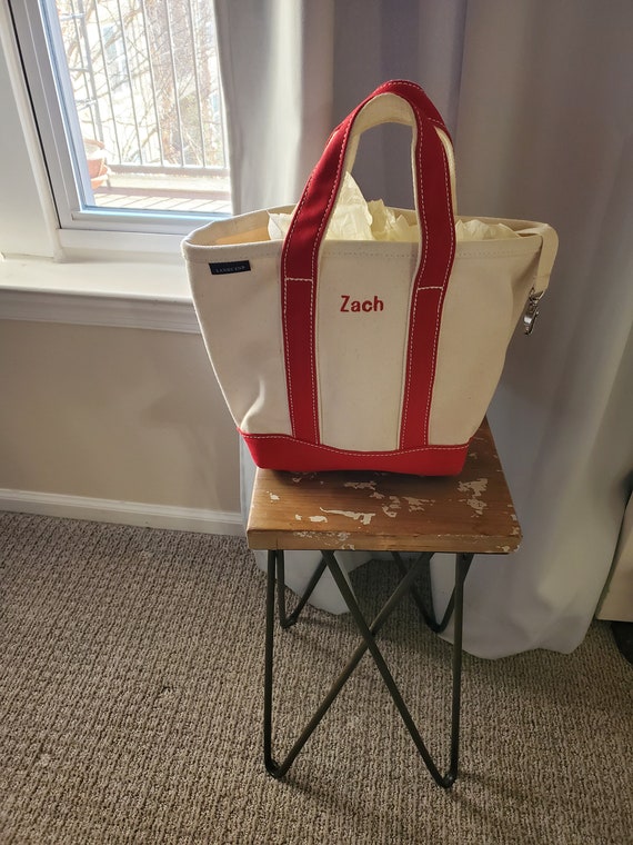 LANDS' END Medium Boat & Tote Bag / Personalized ZACK / 