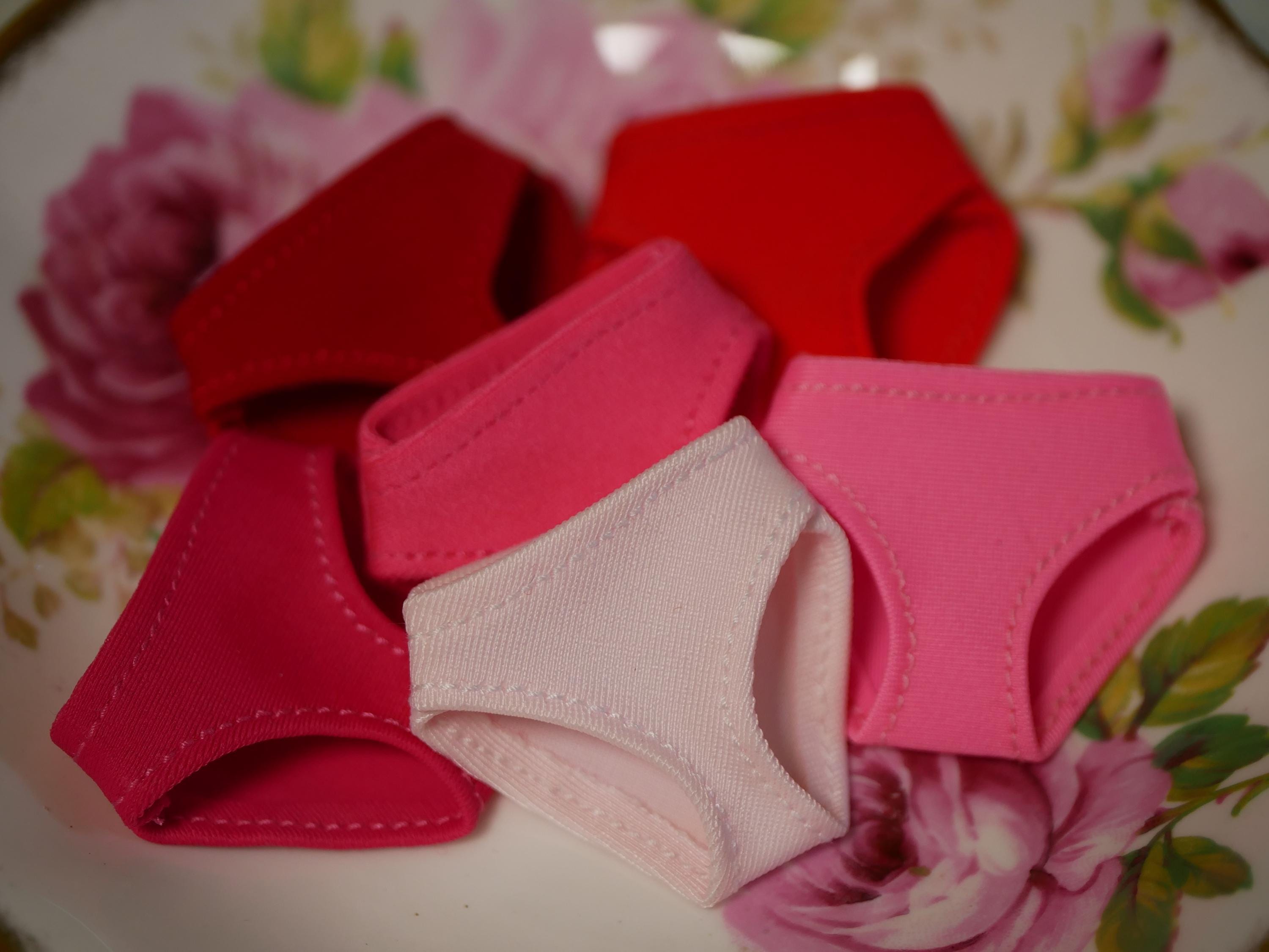 Sous-vêtements En Coton Pour Poupée 48-55 Cm, Fabrication Française (Georgette Bravot)