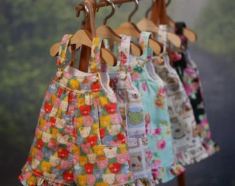 Handmade Floral & Character Overalls for Blythe Dolls – 5 Sweet Styles.