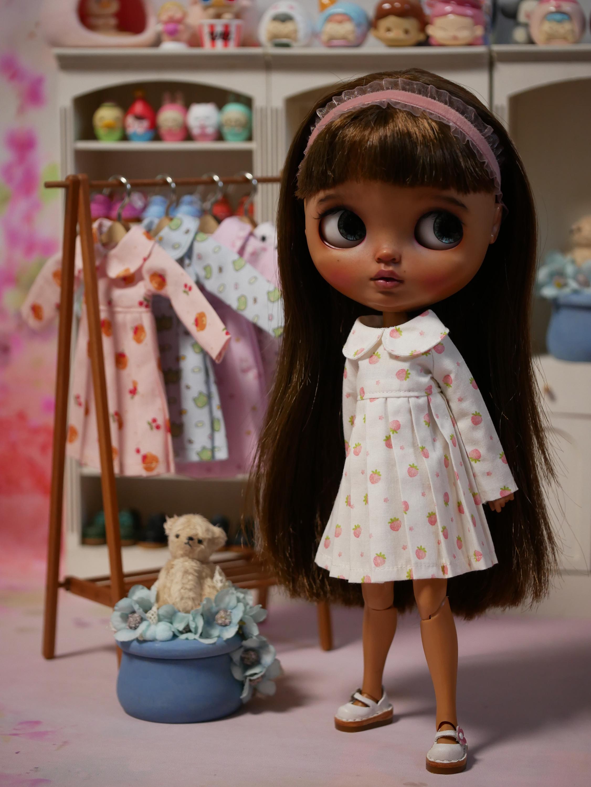 SOLD】 ブライスアウトフィット ♡ルームシューズ♡ ドール靴 モンスト