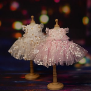 Beautiful Tulle flower dress for Holala, Monst, Ma_Ola, Amooooore, Ododo dolls.