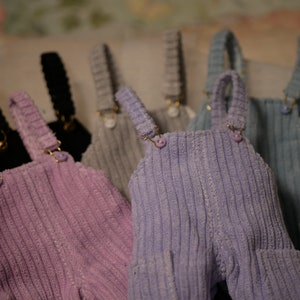 Corduroy overall for Blythe & Qbaby.