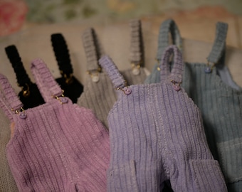 Corduroy overall for Blythe & Qbaby.