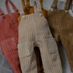 Corduroy overall for Blythe & Qbaby.