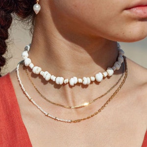 Puka Shell Choker Necklace, Puka Shell Necklace, Puka Shell Choker, Puka Necklace