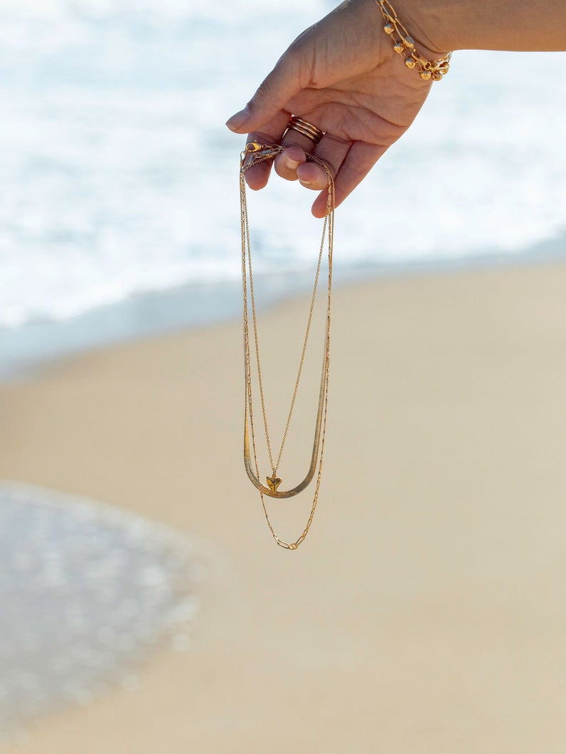 Mano Petite,tiny gold shark tooth necklace gold filled necklace Petite Gold Shark Tooth Necklace shark tooth pendant necklace necklace