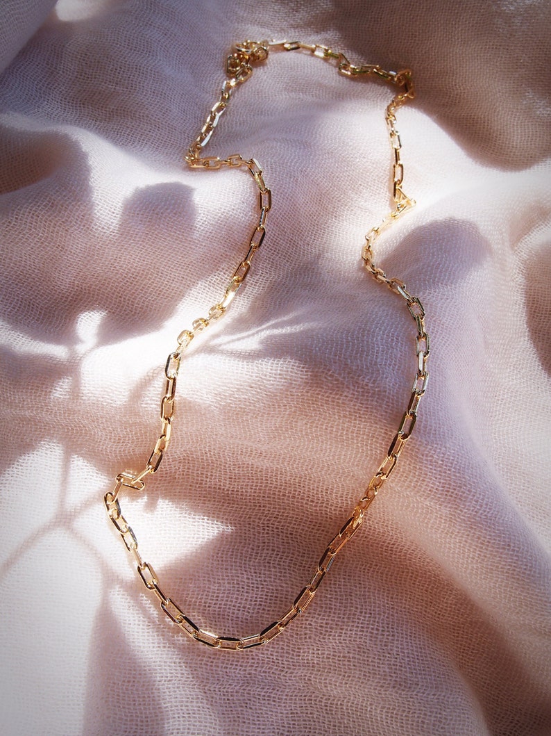 Medium Paperclip Chain Necklace - Ho'onani