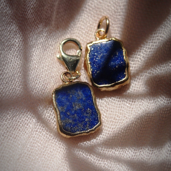 Charm pierre précieuse lapis-lazuli