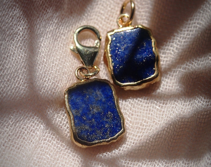 Lapis Lazuli Gemstone Charm