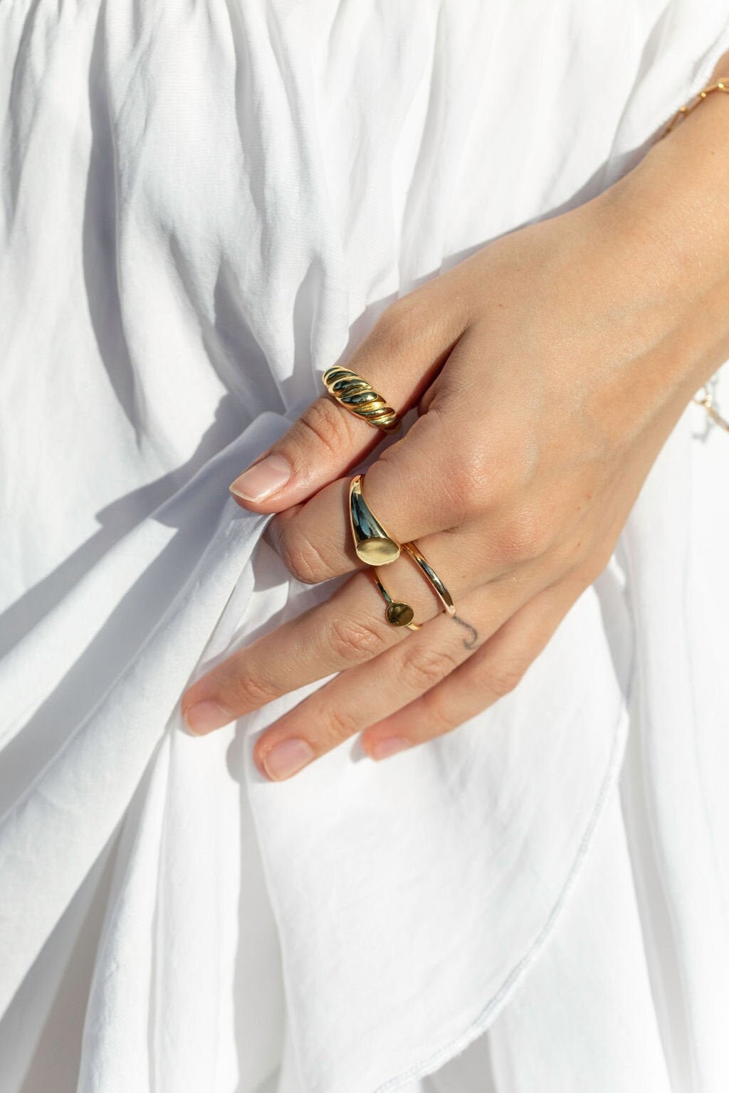 Gold Ring Gold Vermeil Ring Gold Vermeil Ring Etsy