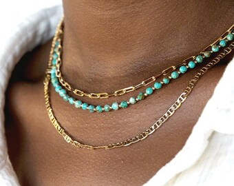 Kralenketting van turkooizen - Ho'onani