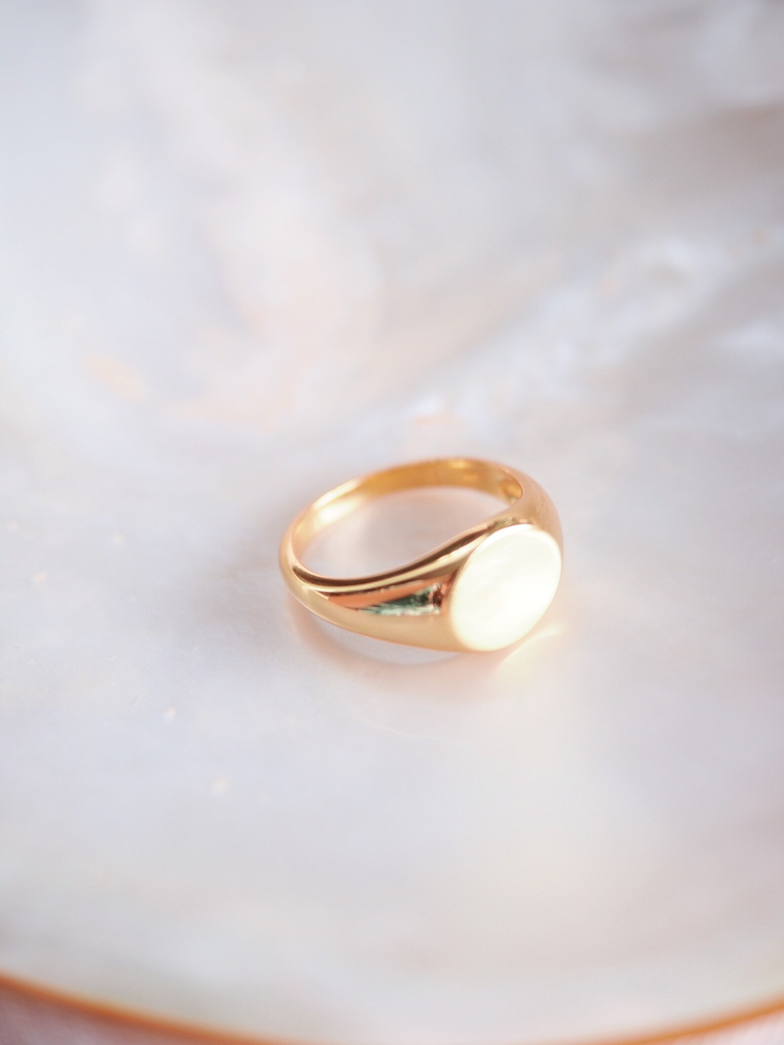 Gold Ring Gold Vermeil Ring Gold Vermeil Ring Etsy