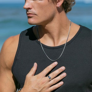 Unisex Men&#39;s Stainless Steel Snake Chain - Likeke