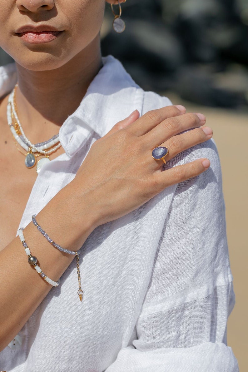 Statement Tanzanite Ring - Kila image 6