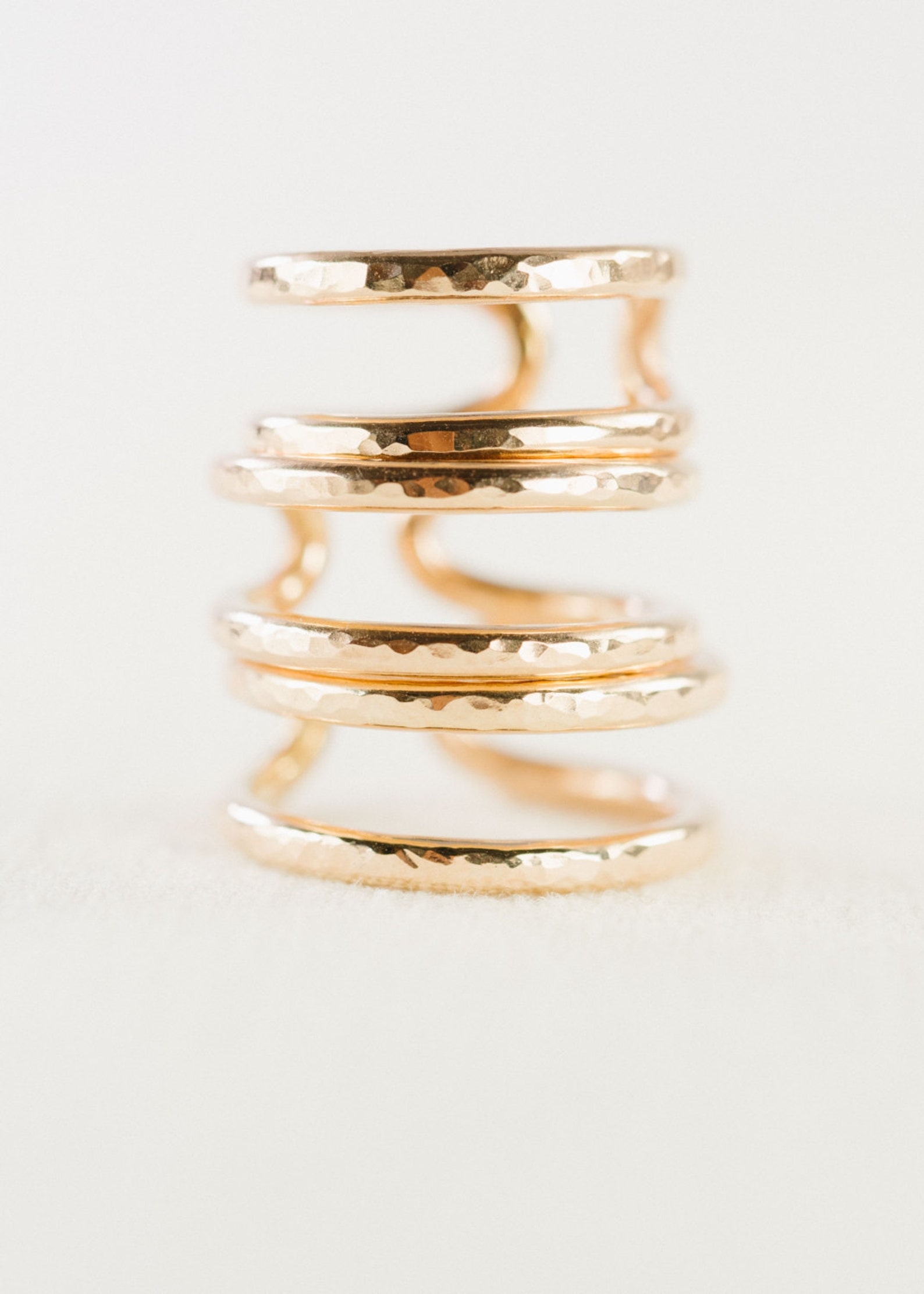 Kau'i ring gold rings cuff ring stacking ring | Etsy