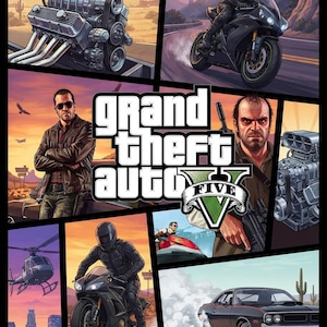 Grand Theft Auto V PC Digital Download | Open World Action Adventure (Los Santos)