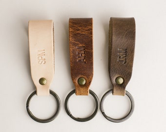 blank leather key fobs
