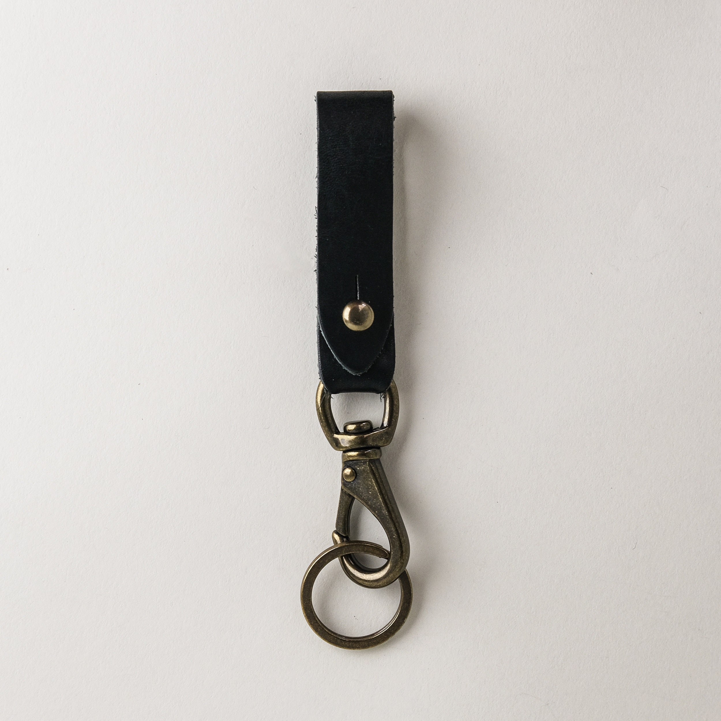 Sling Clip Leather Key Chain - Natural by Keyway