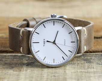 Horween leather timex weekender hotsell