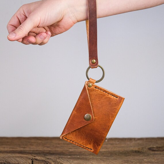 Leather Keychain Wallet