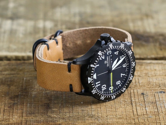 Brown Horween Leather Strap (20mm)