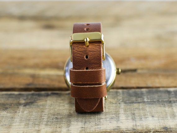 Timex® Watch Leather Watch Strap Leather Watch Band - Etsy