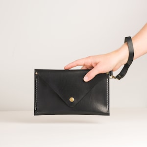 Envelope Clutch Purse Mini Leather Ladies Hand Bags – Essish