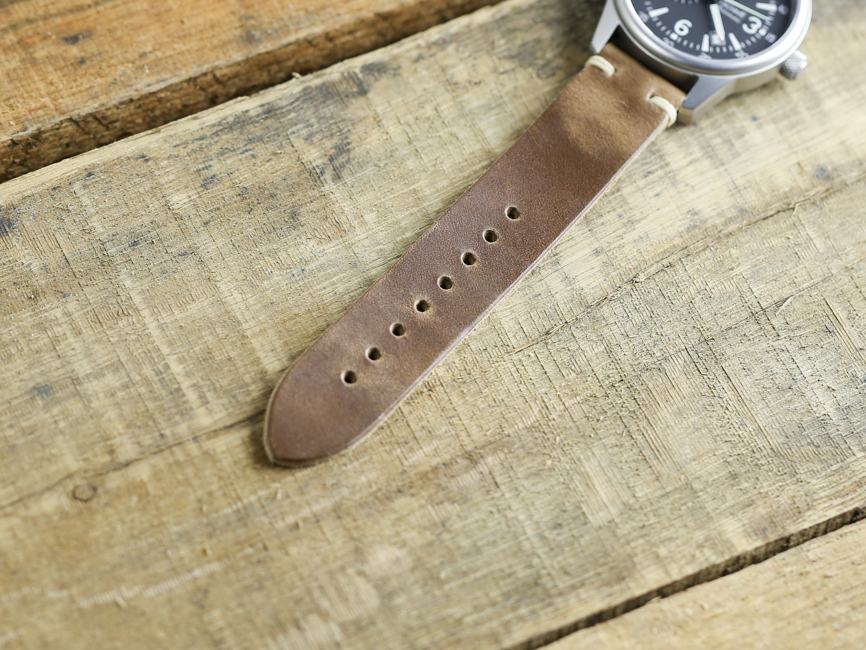 Leather Watch Strap 20mm 18mm 19mm 22mm 24mm Custom Watch | Etsy