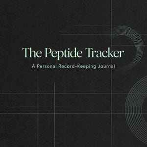 Diario de seguimiento de péptidos en PDF / Registro personal de salud / Organizador de bienestar imprimible / Descarga digital