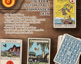 Flubs Tarot Full Commander Deck (Bracket 4) Linen Finish