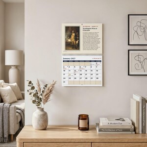 250 Years Ago 2027 Wall Calendar, American Revolution 1777, Large Print image 5