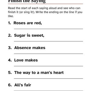 Easy February Activity Packet for Memory Care, Large Print Dementia Activities, Valentine's Day & Presidents' Day PDF image 5