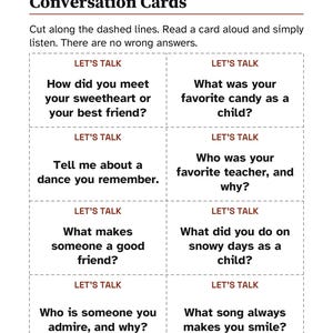 Easy February Activity Packet for Memory Care, Large Print Dementia Activities, Valentine's Day & Presidents' Day PDF image 6