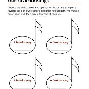 Music Trivia for Seniors, Large Print Activity Packet, Oldies Sing Along & Puzzles, Memory Care image 6