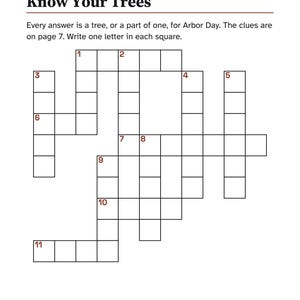 April Large Print Activity Packet for Seniors, Earth Day & Spring Puzzles and Trivia image 4
